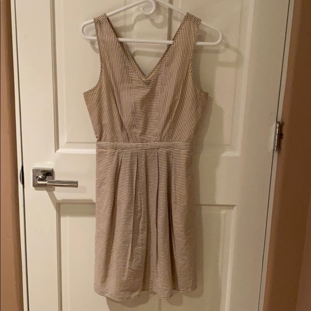 Madewell Blue and white stripped dress